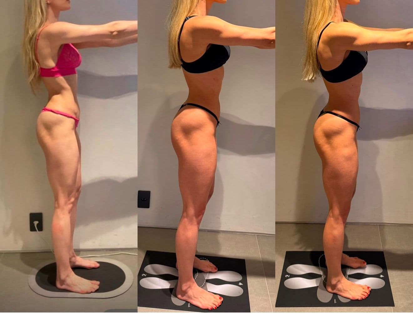 Transformação feminina com consultoria de treino